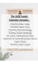 Load image into Gallery viewer, 2026 Coptic Orthodox Calendar - PREORDER