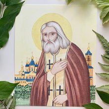 Load image into Gallery viewer, St. Seraphim of Sarov Print