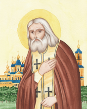 Load image into Gallery viewer, St. Seraphim of Sarov Print