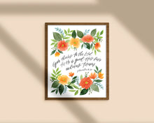 Load image into Gallery viewer, Give Thanks To The Lord Print