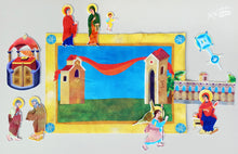 Load image into Gallery viewer, Meeting / Annunciation: DIY Fabric Learning Set