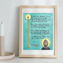 Load image into Gallery viewer, The Prayer of St. Ephrem - Art Print 8" x 10"