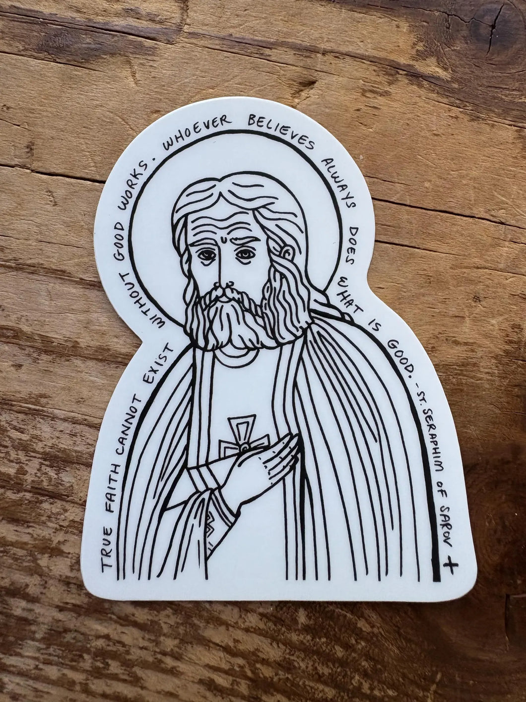 St. Seraphim of Sarov Sticker