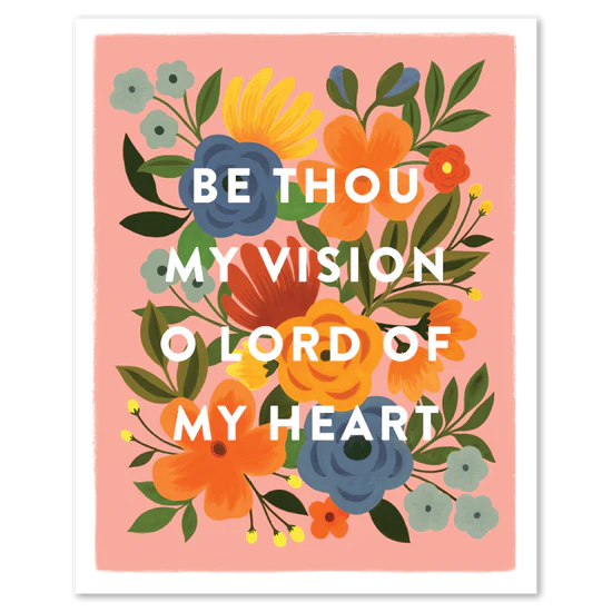 Be Thou My Vision Hymn Print